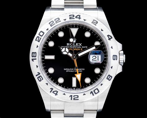 rolex explorer 2 fond blanc|rolex explorer 226570.